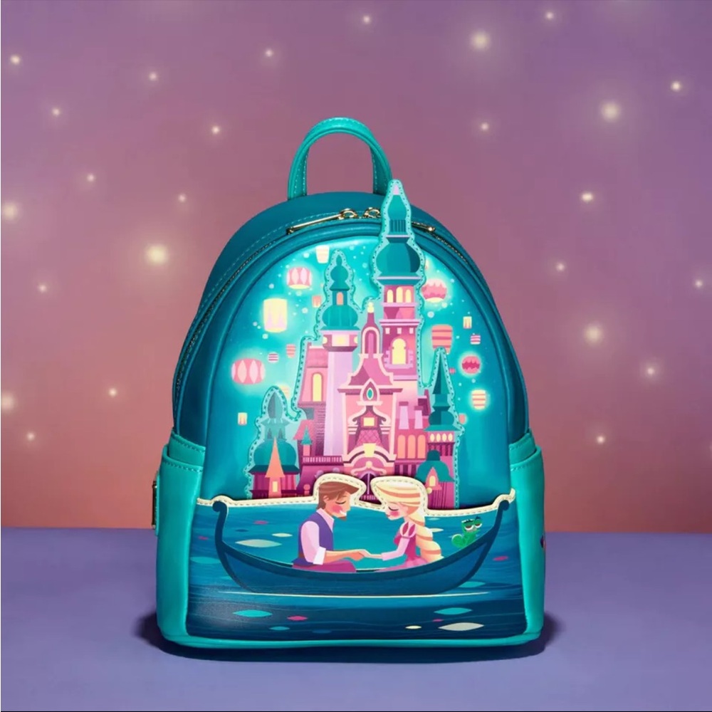 Loungefly Tangled Floating Lanterns Backpack Disney